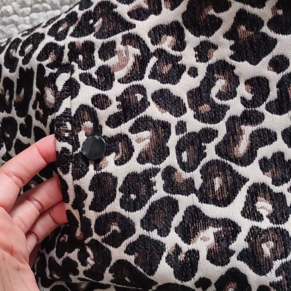 Maeve Leopard Print Wide Leg Pants - Picture 14 of 16